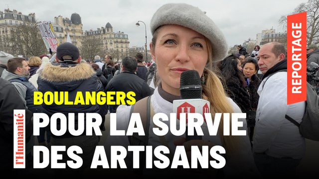 Baguette en main, les boulangers clament leur détresse