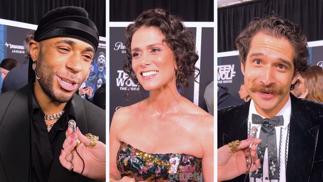 Exclusive Red Carpet Interviews With the Cast of Teen Wolf: The Movie
