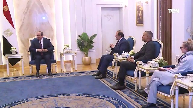 الرئيس السيسي يستقبل مدير وكالة الاستخبارات المركزية الأمريكية
