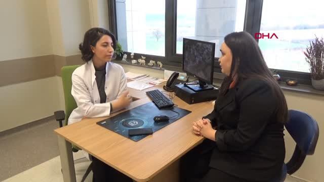 DİLEK, KORNEA NAKLİYLE 5 YIL SONRA YENİDEN GÖRMEYE BAŞLADI