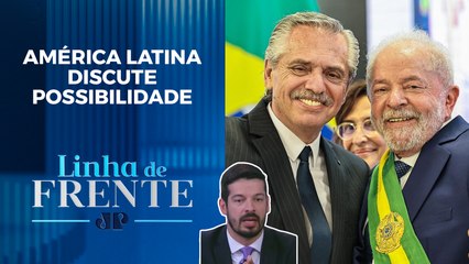 Скачать видео: Bissoli: “Como falar em moeda comum sem mudar relação de balança comercial?” | LINHA DE FRENTE