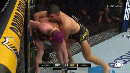 Thiago Moisés vence Melquizael Costa por finalização no UFC 283 23/01/2023 15:34:11