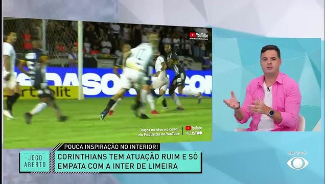 Corinthians reclama da arbitragem após empate no Paulistão 23/01/2023 15:38:31