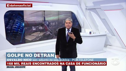 Polícia encontra R$ 168 mil em casa de funcionário do Detran 23/01/2023 16:52:30