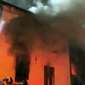 Hisus Pirgiç Ermeni Katolik Kilisesi'nde yangın