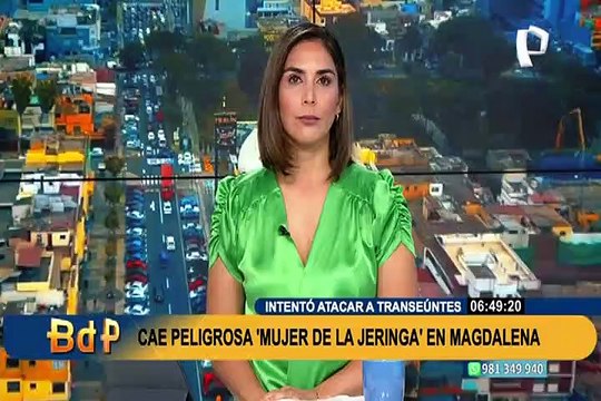 Mujer de la jeringa: detienen por segunda vez a fémina y otra vez la dejan en libertad