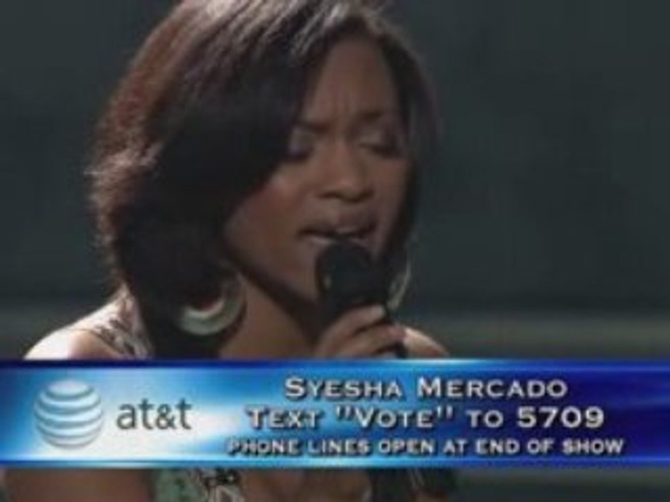 American Idol Season 7 Syesha Mercado Top 11