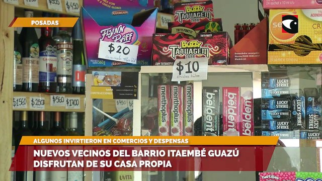 Nuevos vecinos del barrio Itaembé Guazú disfrutan de su casa propia