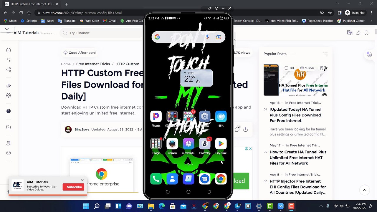 HTTP Custom Config Files Download For Free Internet All Network