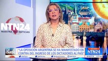 “Alberto Fernández está pisoteando la historia de Argentina en la defensa de los derechos humanos”: exembajadora de la OEA