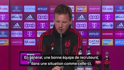 Nagelsmann : "Sommer joue avec courage"