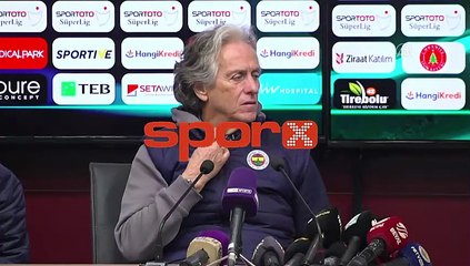 Jorge Jesus: "Bu takımın ruhu var"