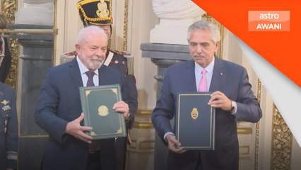 Ekonomi Global | Brazil, Argentina rancang reka bentuk mata wang bersama