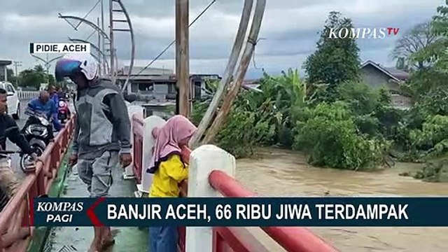 6 Kecamatan di Pidie Aceh Terendam Banjir, 20 Ribu Jiwa Mengungsi di Masjid Desa