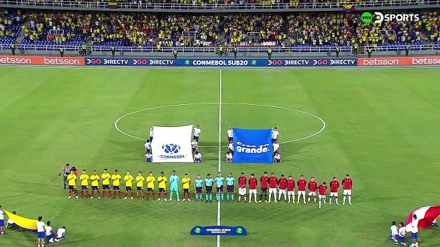 CAMPEONATO SUDAMERICANO SUB-20 COLOMBIA 2023 - Perú (1-2) Colombia - FECHA 2 - PRIMER TIEMPO