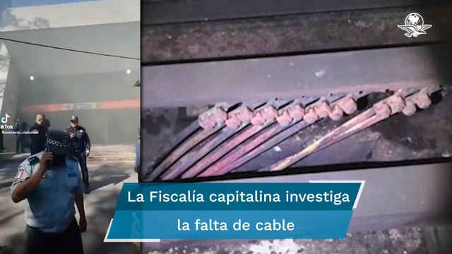 Falta de cable, causa de la humareda en Barranca del Muerto, informa Guillermo Calderón