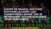 Équipe française: Dans le contexte de l'entreprise Graët, les champions du monde de 1998 se retrouve