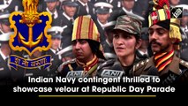 Indian Navy contingent thrilled to showcase velour at Republic Day Parade