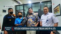 Tas Berisi Uang Rp44 Juta yang DItemukan Petugas Kebersihan Stasiun Tugu Dikembalikan ke Pemilik!