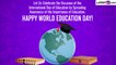 International Day of Education 2023 Wishes and Greetings To Celebrate the Role of Education