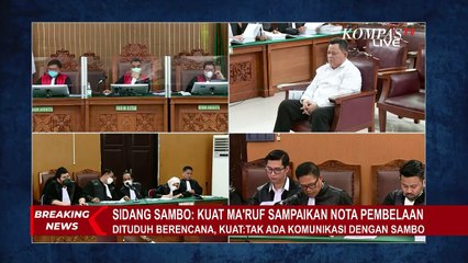 Dituduh Berencana, Kuat Ma'ruf Membantah: Tidak Berkomunikasi dengan Sambo!