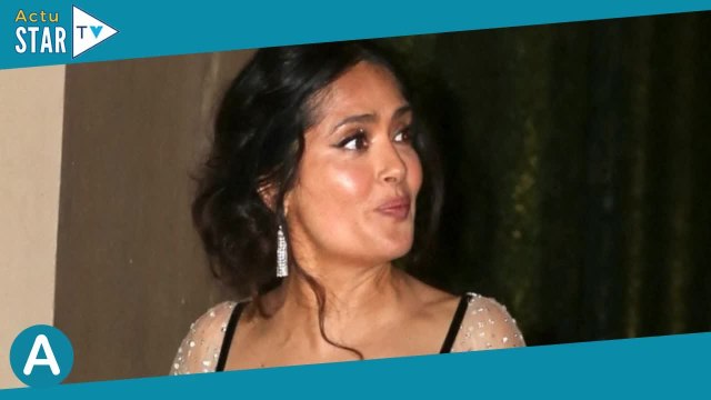 Salma Hayek dévoile un décolleté vertigineux, apparition surprise de Gracie, la soeur de Selena Gome