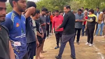 ‘आह्वान’ के पहले दिन हुए विभिन्न मुकाबले