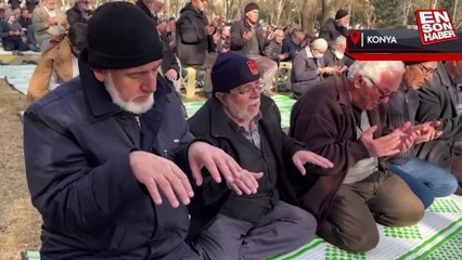 Konya’da yağmur duası yapıldı