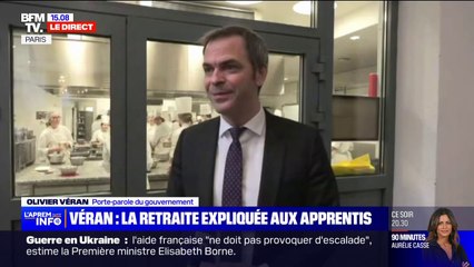 Olivier Véran sur la retraite des apprentis: "Notre message a du mal à passer"