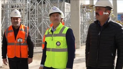 Şahinbey Millet Kütüphanesi hızla yükseliyor