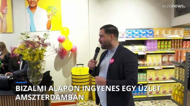 Bizalmi alapon ingyenes egy üzlet Amszterdamban