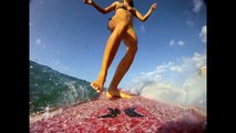 GoPro HD HERO camera: Hawaiian Longboarding with Daize Girl