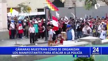 Protestas en Lima: identifican a personas que promueven acciones violentas en manifestaciones