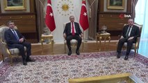 Cumhurbaşkanı Erdoğan, Moldova Meclis Başkanı İgor Grosu'yu kabul etti