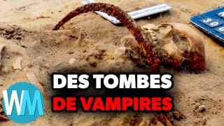 TOP 10 DÉCOUVERTES archéologiques les plus EFFRAYANTES !