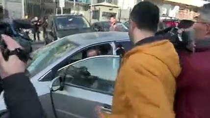 İYİ Parti Genel Başkan Yardımcılığı görevinden istifa eden Cihan Paçacı'nın, genel merkezden ayrıldığı anlar