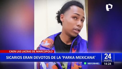 PNP captura a la presunta banda criminal devotos de la "Parka Mexicana"