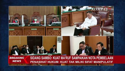 Kuat Ma'ruf  Sebut Sambo Tak Pernah Janjikan Hadiah Sebelum Kejadian Pembunuhan Yosua