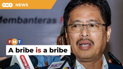 ‘Sedekah’ or ‘contribution’, a bribe is a bribe, says MACC chief