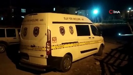 Park halindeki araç kurşunlandı