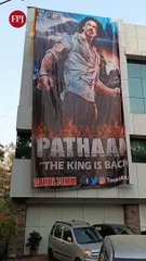 On Camera Pathaan Posters Taken Down From Pune Theatre by Bajrang Dal Activists