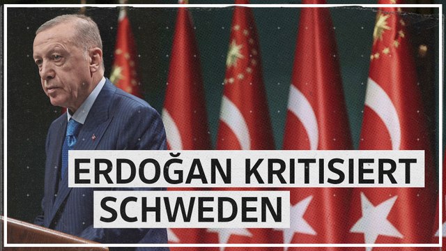 Erdoğan: Keine Unterstützung für Schwedens Nato-Beitritt