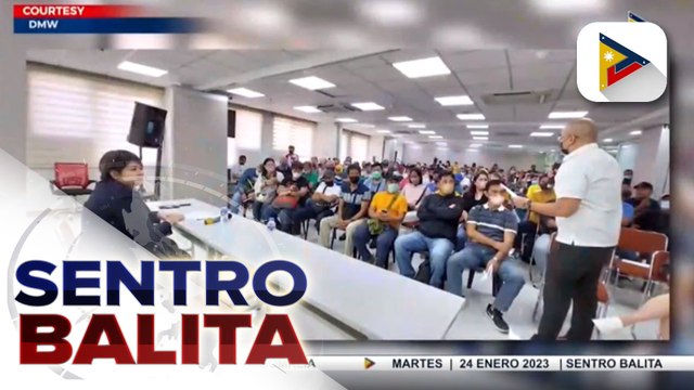 Nasa 170 OFWs na na-repatriate noong 2016, dumulog sa DMW para sa hindi pa natatanggap na sahod at benepisyo