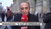 Éric Zemmour : «La seule façon d’établir un plan sérieux de lutte contre l’immigration et d’arrêt de l’immigration, c’est de faire un référendum»