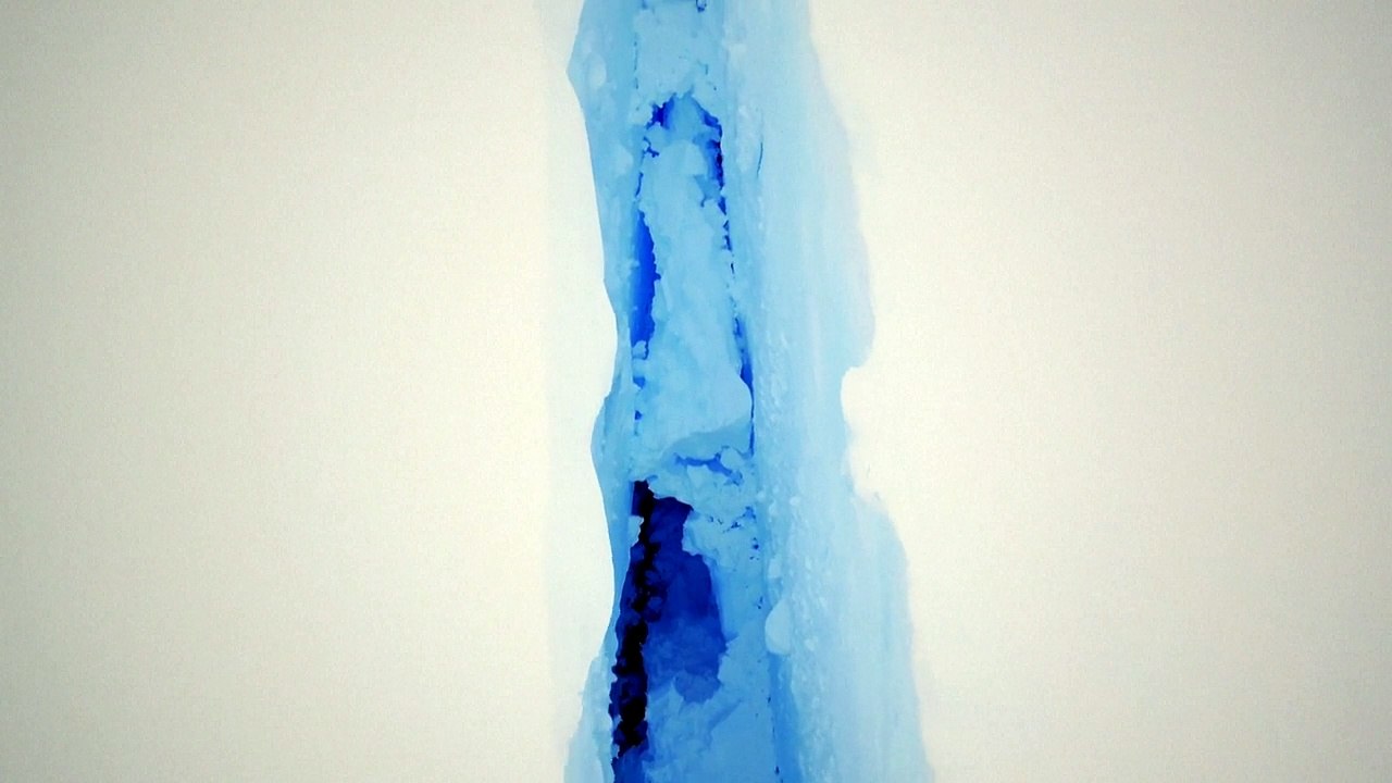 Riesiger Eisberg löst sich in der Antarktis vom Festland