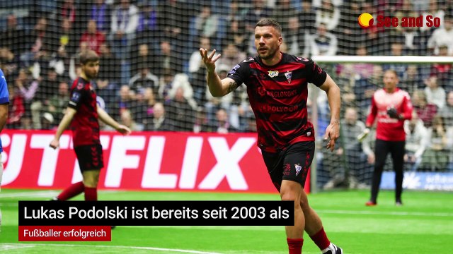 Lukas Podolski: 3-faches Vaterglück für den Fußballer