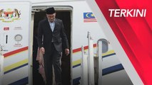 [TERKINI] Lawatan Rasmi | PM tiba di Lapangan Terbang Antarabangsa Brunei