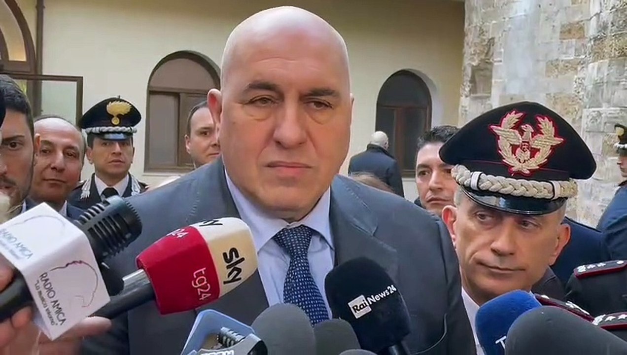 Crosetto a Palermo: dopo la cattura di Messina Denaro non ci fermiamo