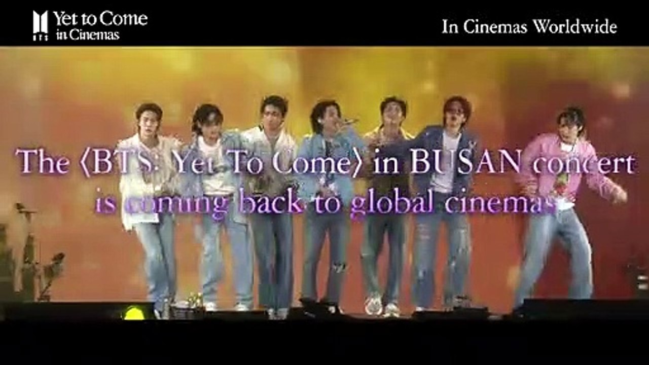 Bts: yet to come trailer omeu