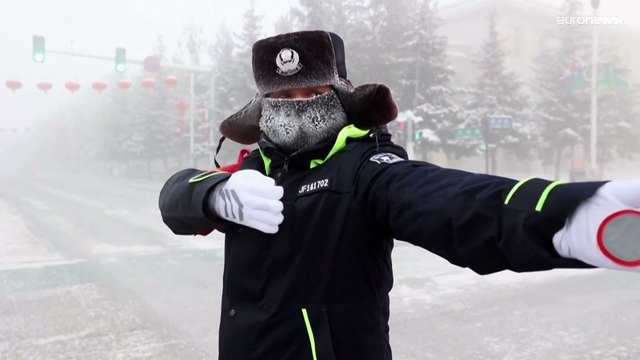 В Китае побит рекорд самой низкой температуры